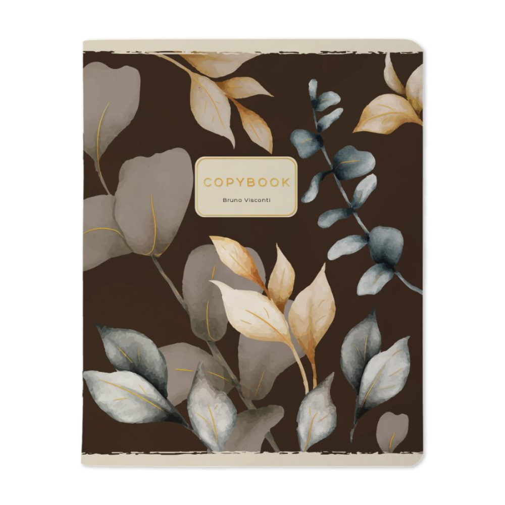 Тетрадь "Flowers challenge", A5, 48 листов, линейка, скоба сбоку, ассорти - 6