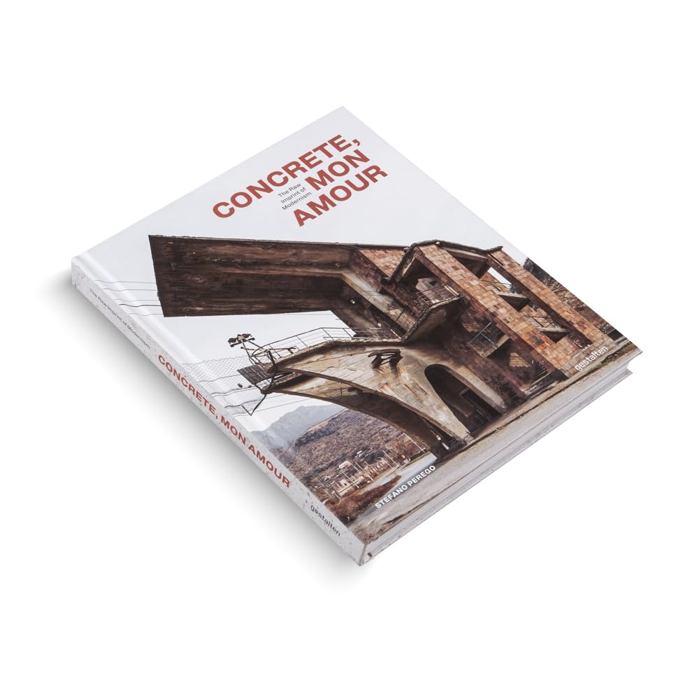 Книга на английском языке "Concrete, mon amour: The Raw Imprint of Modernism", Stefano Perego