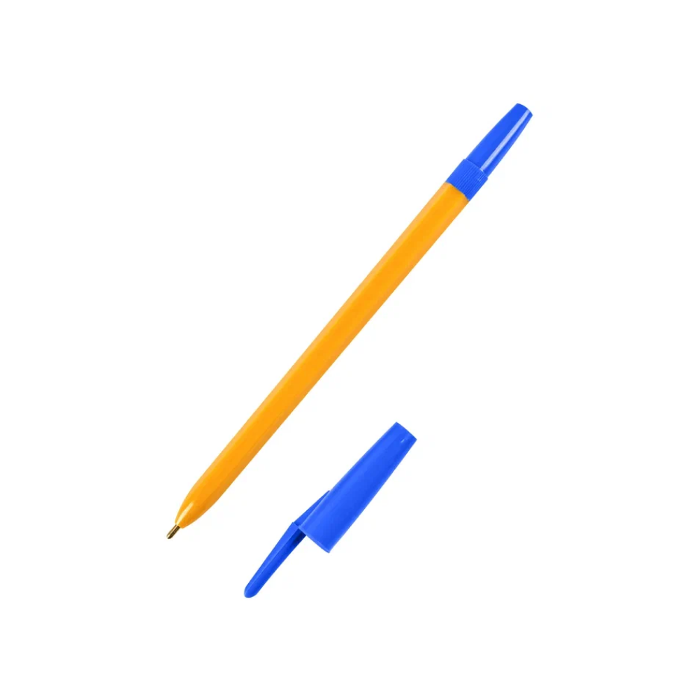 Ручка шариковая "РШ-49", 1.0 мм, ассорти, стерж. синий