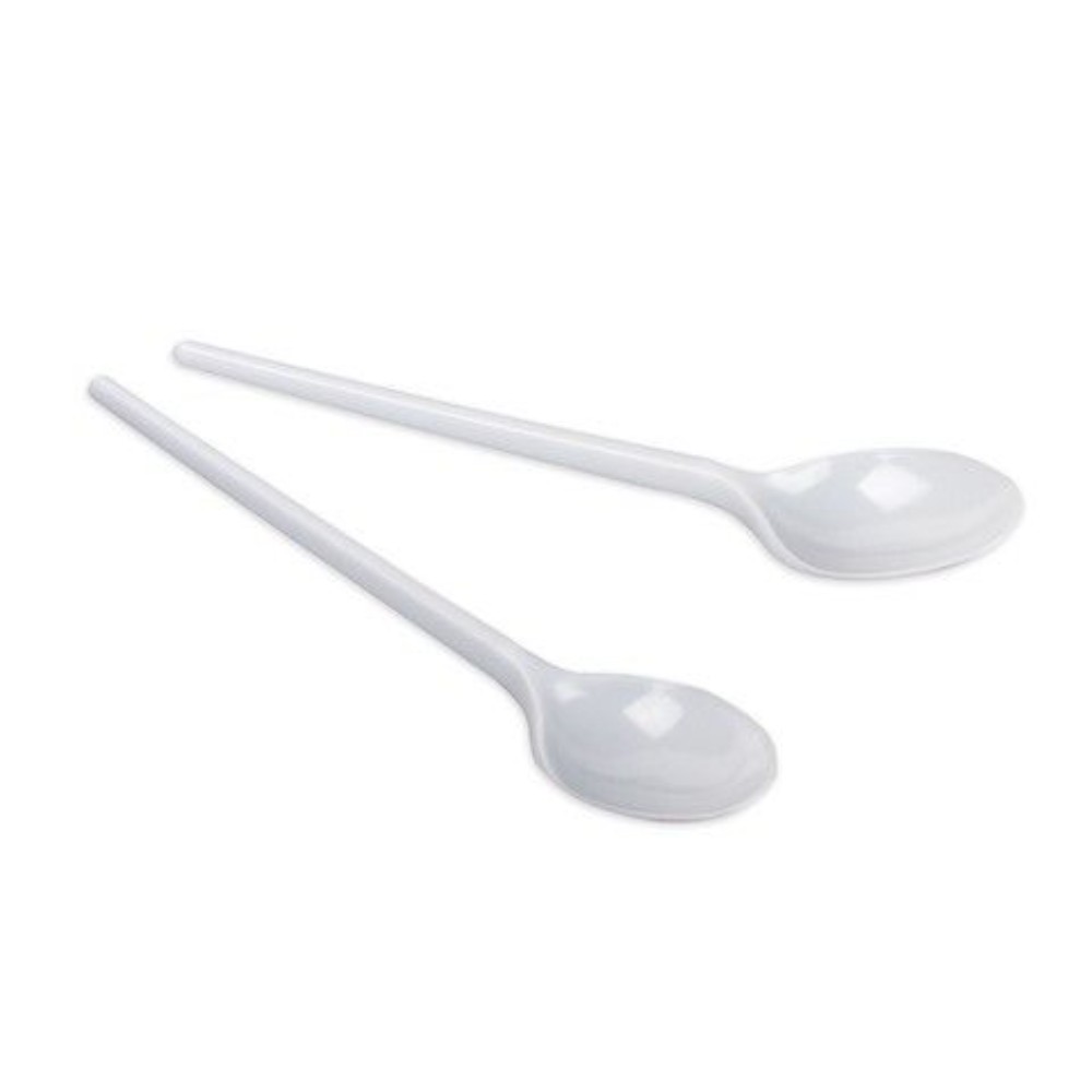 Пластиковая ложка чайная одноразовая, 12,2 см, 100 шт./упак., премиум