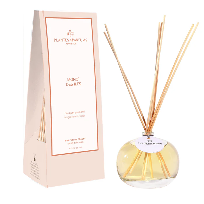 Диффузор ароматический PLANTES&PARFUMS "Island Monoi", 100 мл