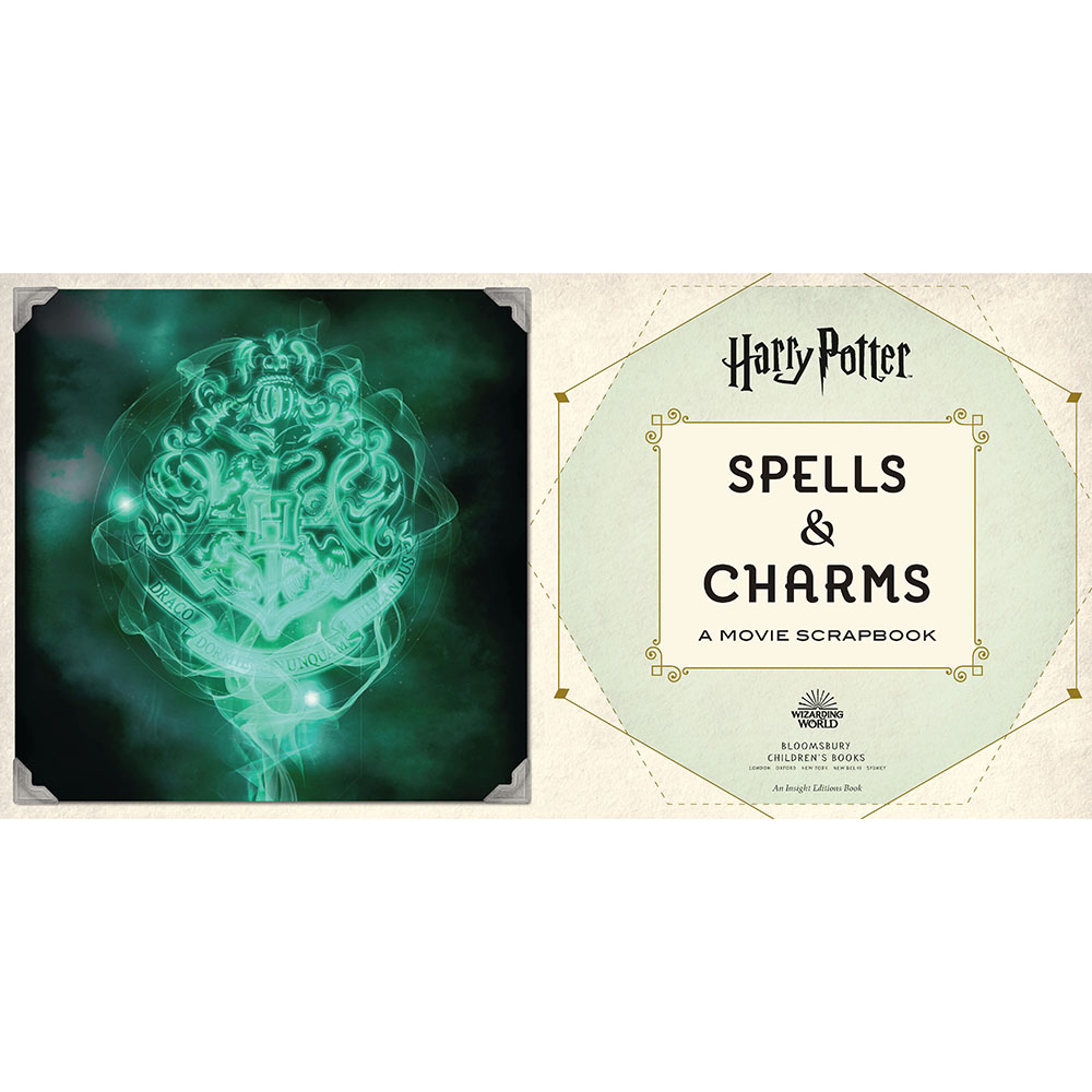 Книга на английском языке "Jody Revenson: Harry Potter. Spells and Charms. A Movie Scrapbook", Illustr.