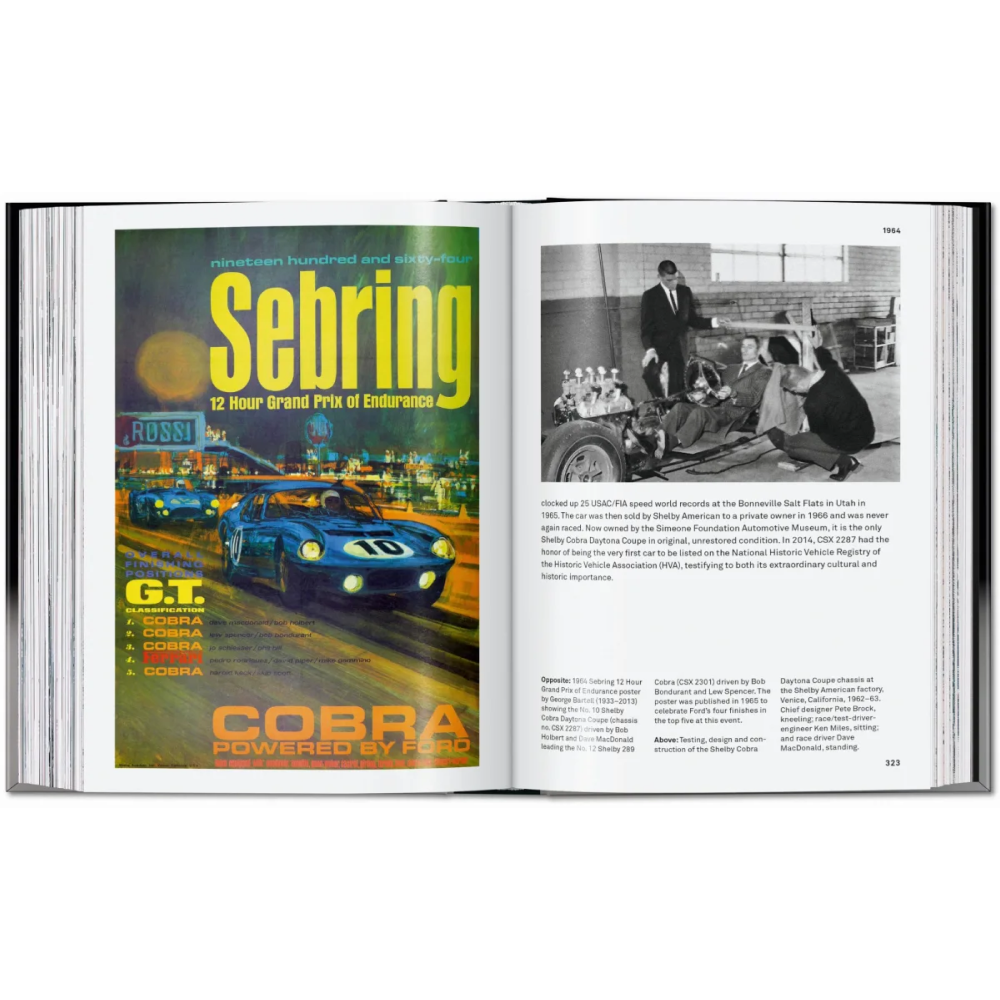 Книга на английском языке "Sport Cars. 50 Ultimate Collector Cars from the 1910s to the Present", Charlotte & Peter Fiell