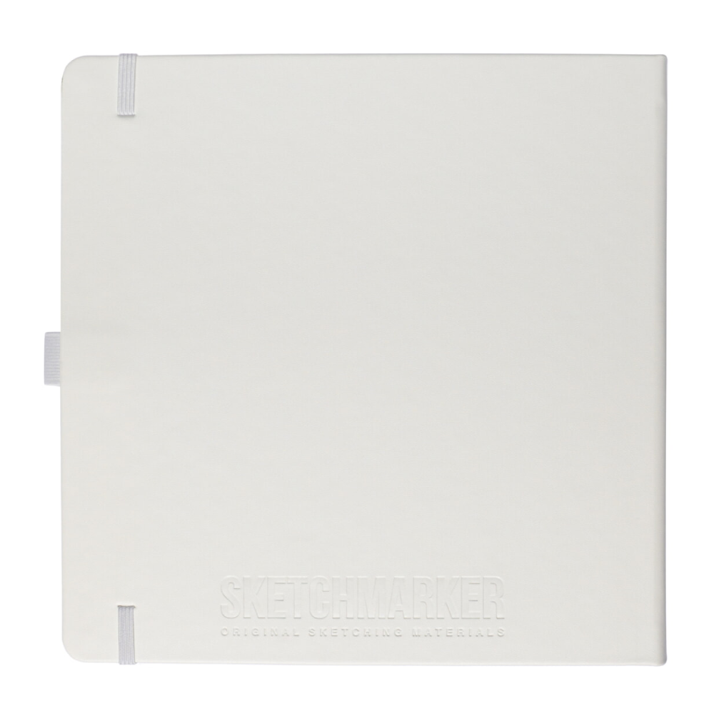 Скетчбук "Sketchmarker", 80 листов, 20x20 см, 140 г/м2, белый 