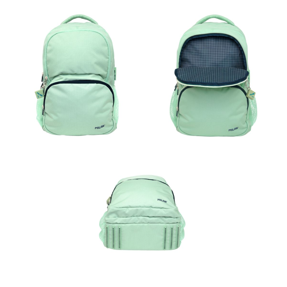 Рюкзак молодежный "1918-4", светло-зеленый - 2