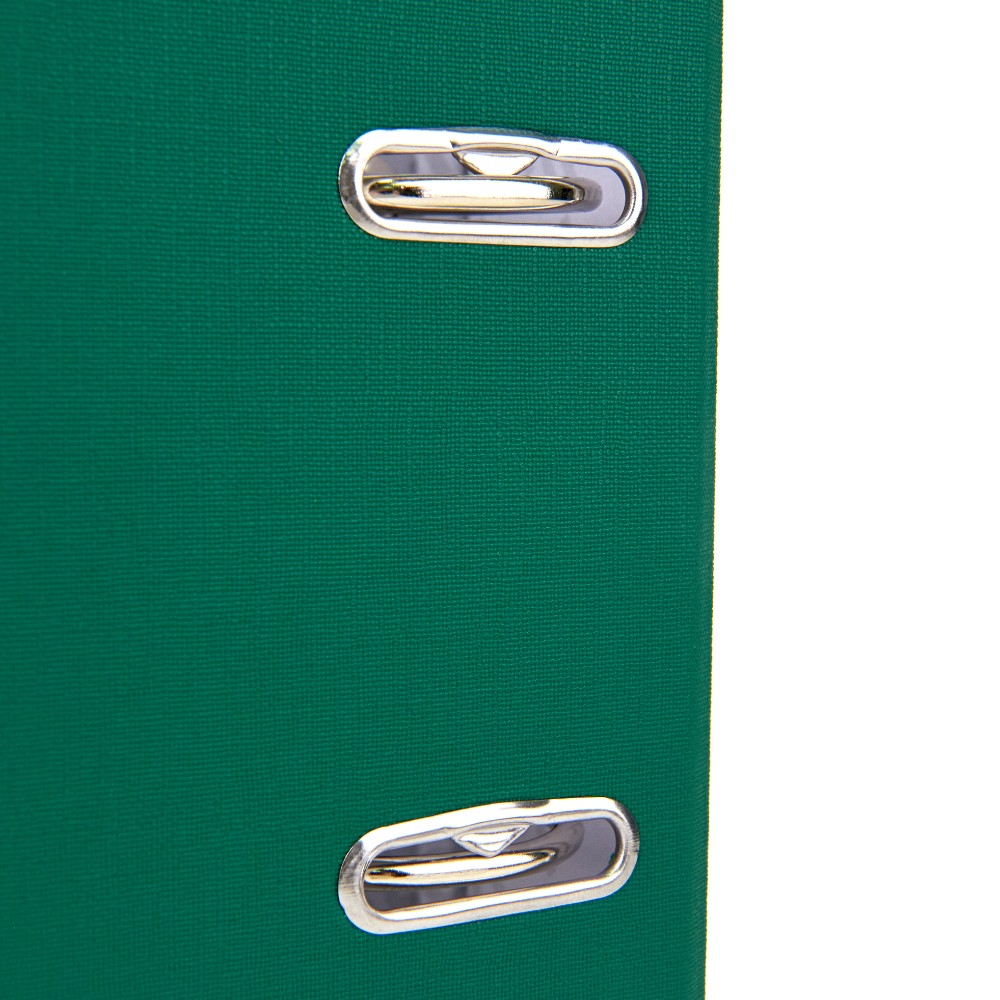 Папка-регистратор "Yesli:", А4,  75 мм, ПВХ Эко, зеленый - 4