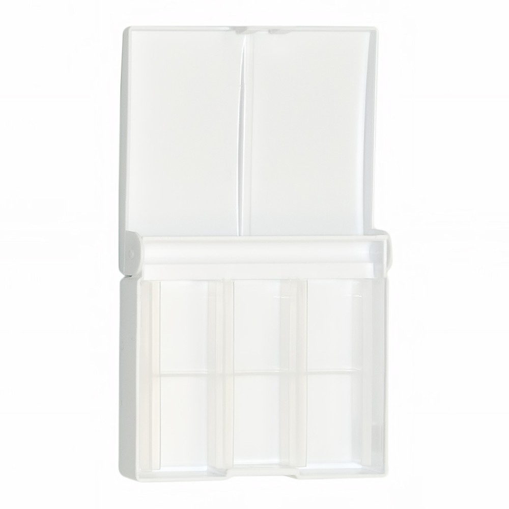 Коробка для акварели 12 цветов, пластик