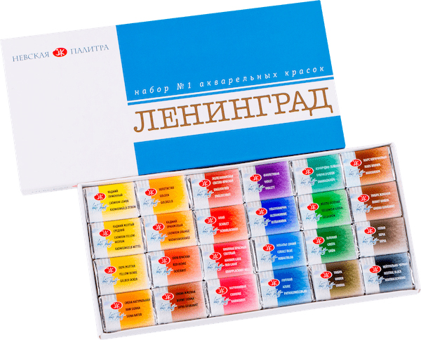 Набор акварельных красок 