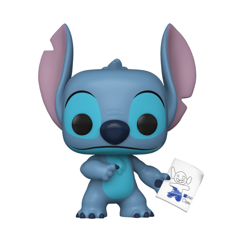 Фигурка Funko POP! Лило и Стич: Стич с рисунком настроения
