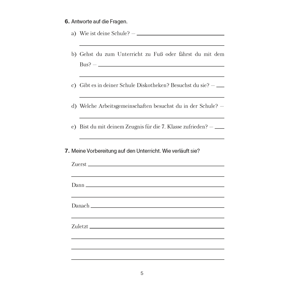 Немецкий язык. 8 класс. Практикум, Будько А. Ф., Урбанович И. Ю. - 4