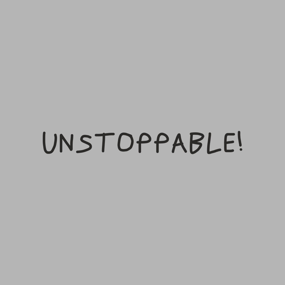 Ремувка «Unstoppable», серебристый
