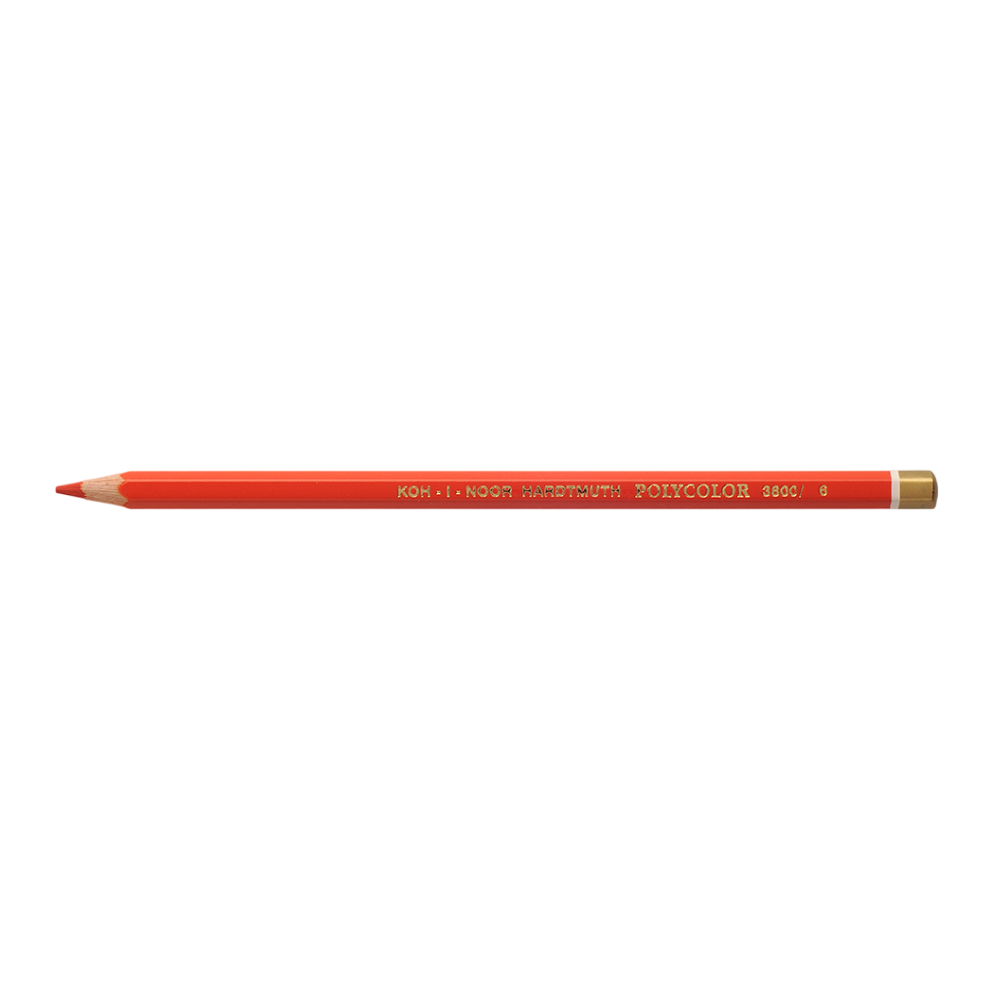 Карандаш цветной Koh-I-Noor "Polycolor 3800", 006 киноварь