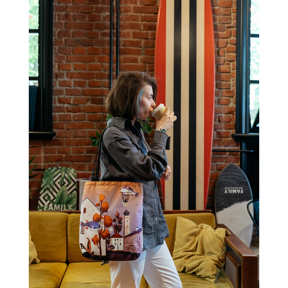 Сумка для покупок "Гродно", разноцветный - 7