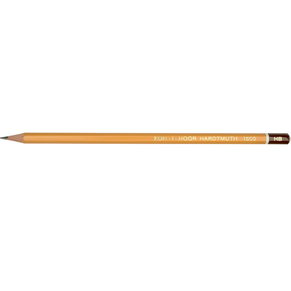Карандаш чернографитный "Koh-I-Noor 1500", HB
