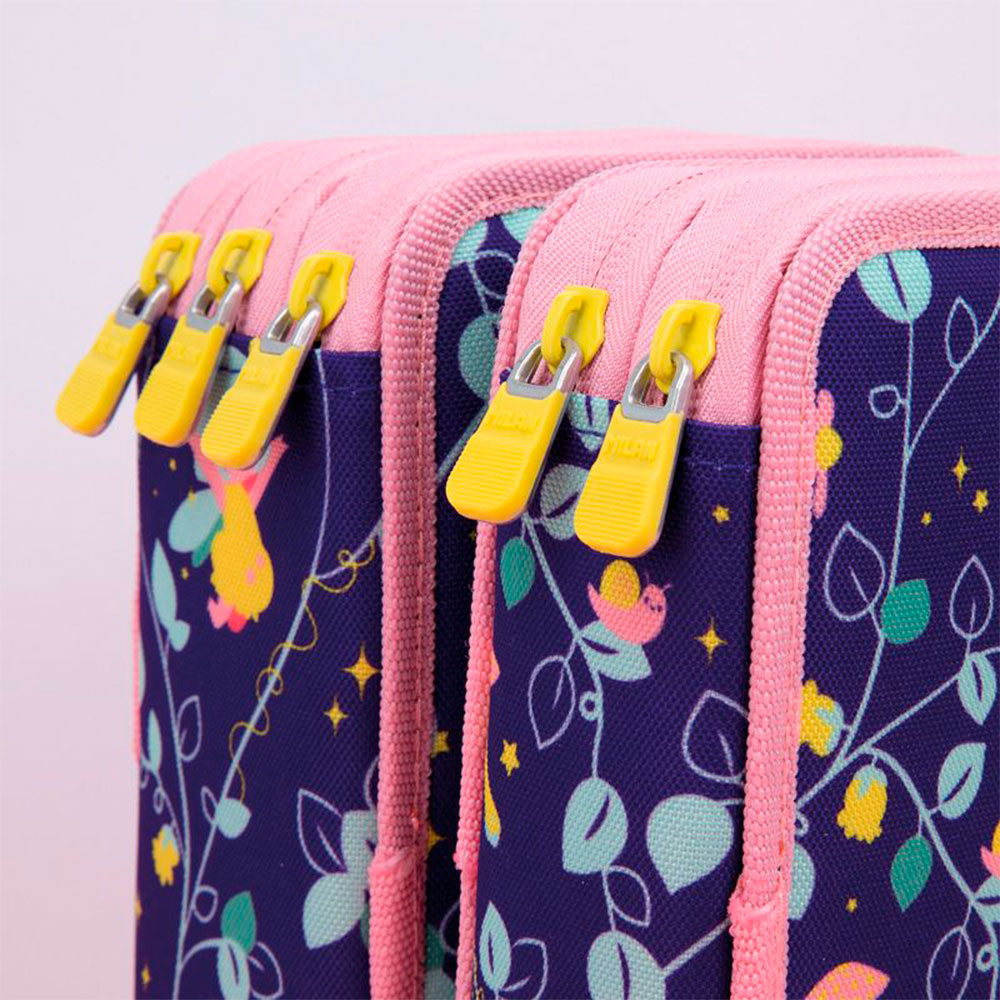 Пенал Milan "Fairy Tale", 2 отделения, с наполнением - 4