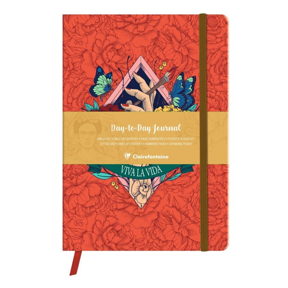 Блокнот "Frida Kahlo", А5+, 96 листов, в точку, ассорти