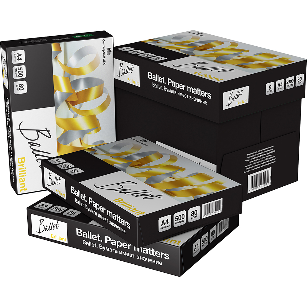Бумага "Ballet Brilliant", А4, 500 листов, 82 г/м2 - 6
