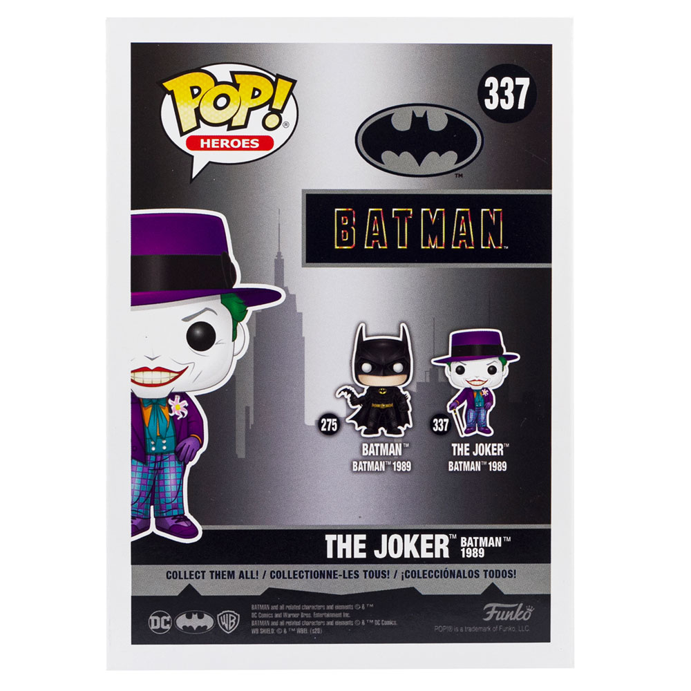 Фигурка Funko POP! Heroes DC Batman 1989 Joker w/Hat w/Chase 47709 - 4