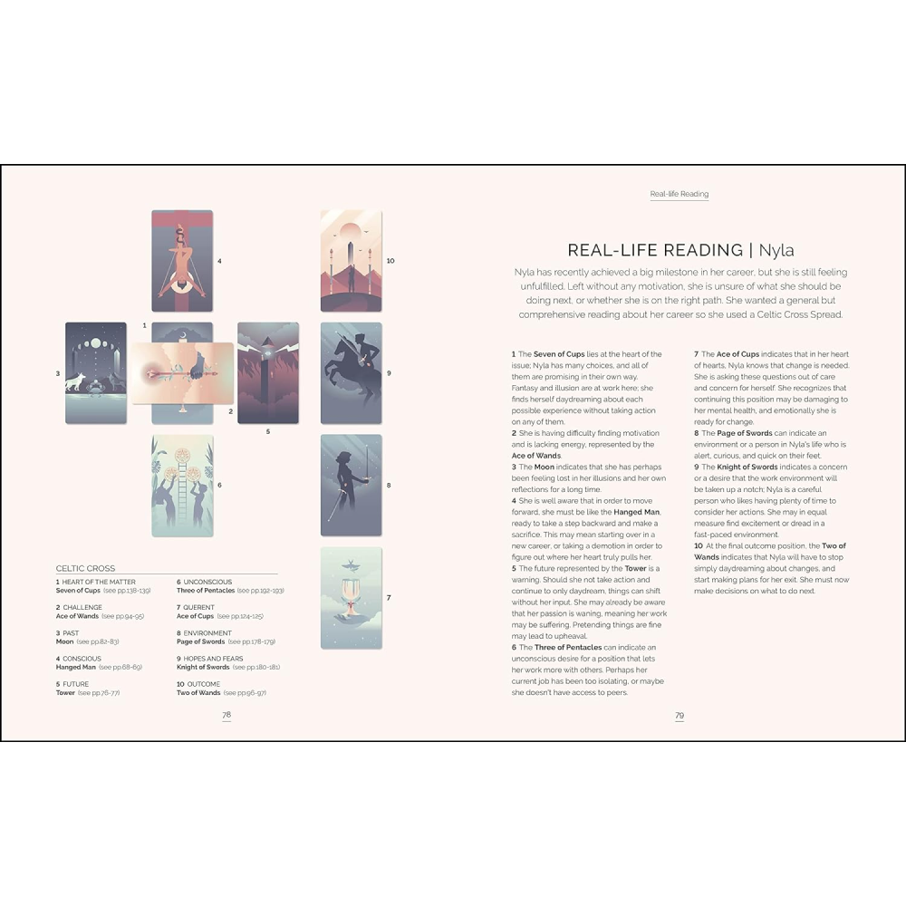Книга на английском языке "Tarot", Tina Gong - 5