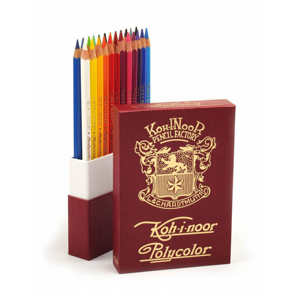 Карандаши цветные "Koh-i-noor Retro", 24 цвета