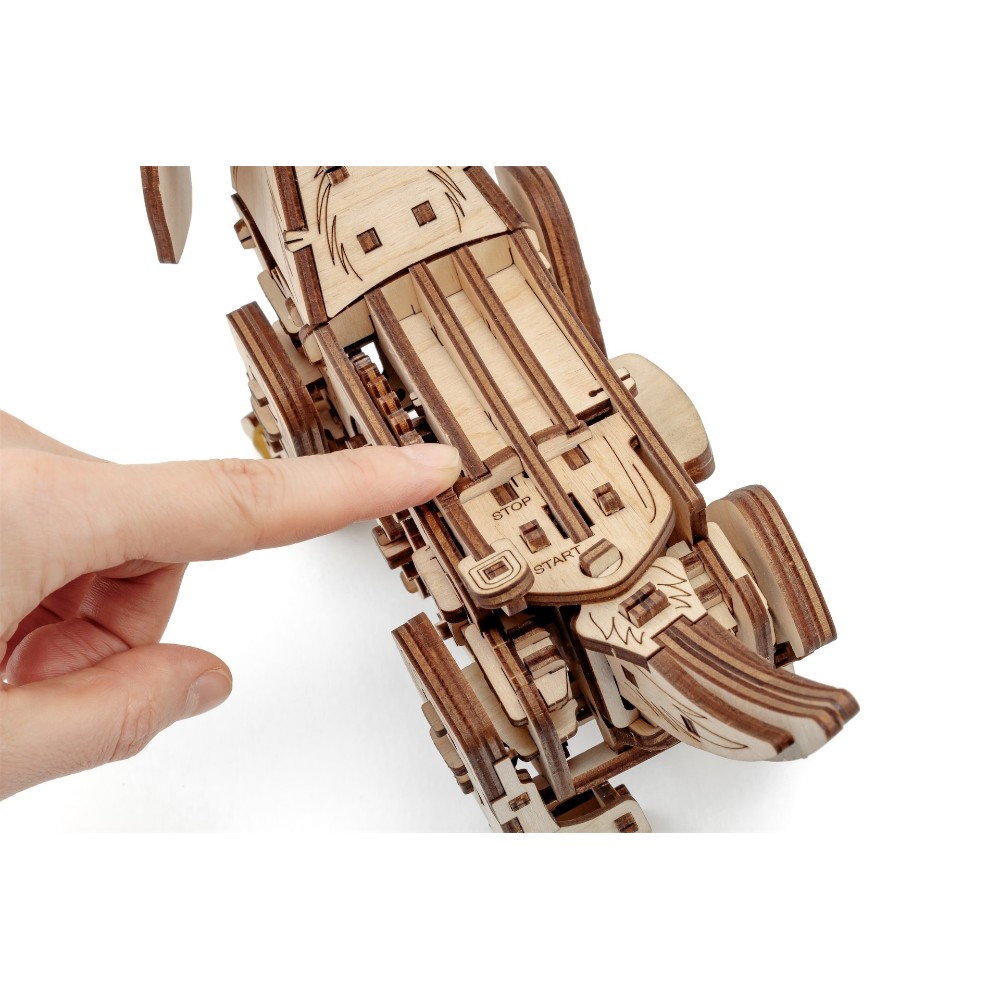 Конструктор 3D "Щенок", деревянный - 4