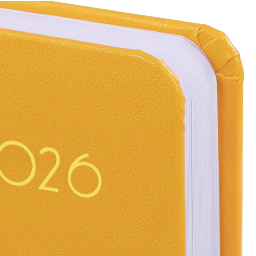 Ежедневник датированный "Select", А5, 336 страниц, желтый, 2026