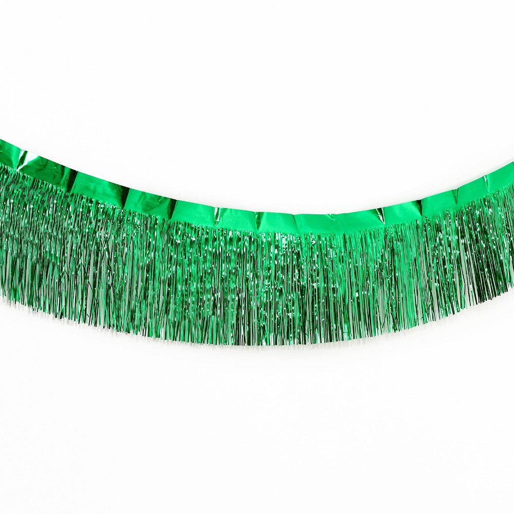 Гирлянда "Дождик", 2 м, ПВХ, с липкой лентой, зелёный - 3