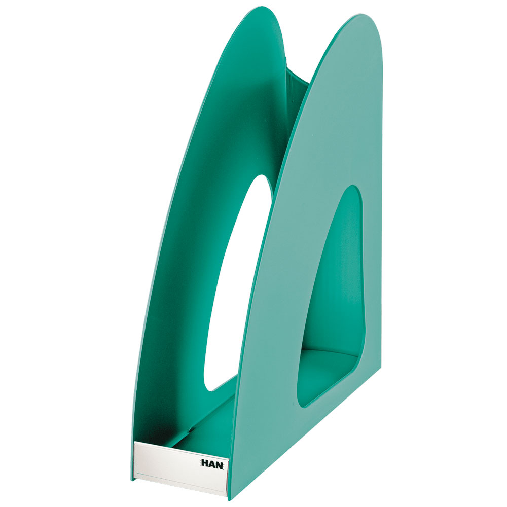 Лоток для бумаги вертикальный "Twin", зеленый нефрит - 3