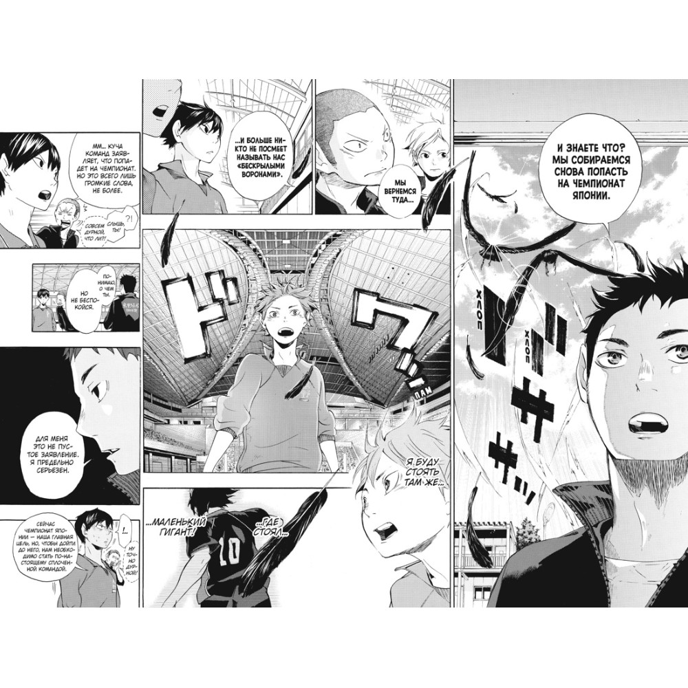 Книга "Волейбол! Книга 1. Хината и Кагэяма. Вид с высоты", Харуити Фурудатэ - 5