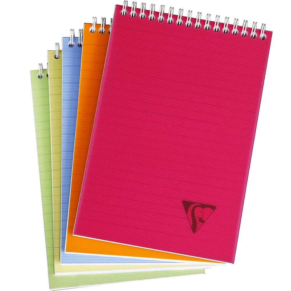 Блокнот "Linicolor", A4, 80 листов, линейка, ассорти