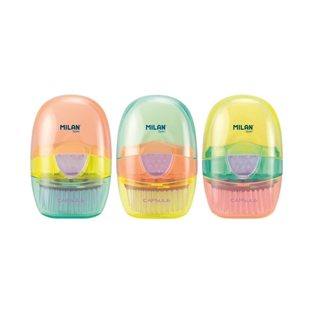 Ластик "New Look" с щеткой, ассорти