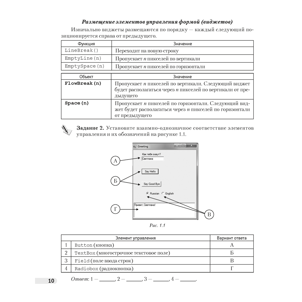 Информатика. 11 класс. Рабочая тетрадь, Овчинникова Л.Г. - 9