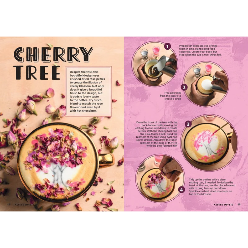 Книга на английском языке, "Coffee Art Masterclass", Dhan Tamang