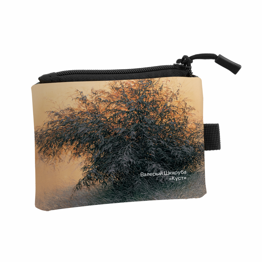 Кошелек "Куст”, Валерий Шкарубо, текстиль, разноцветный
