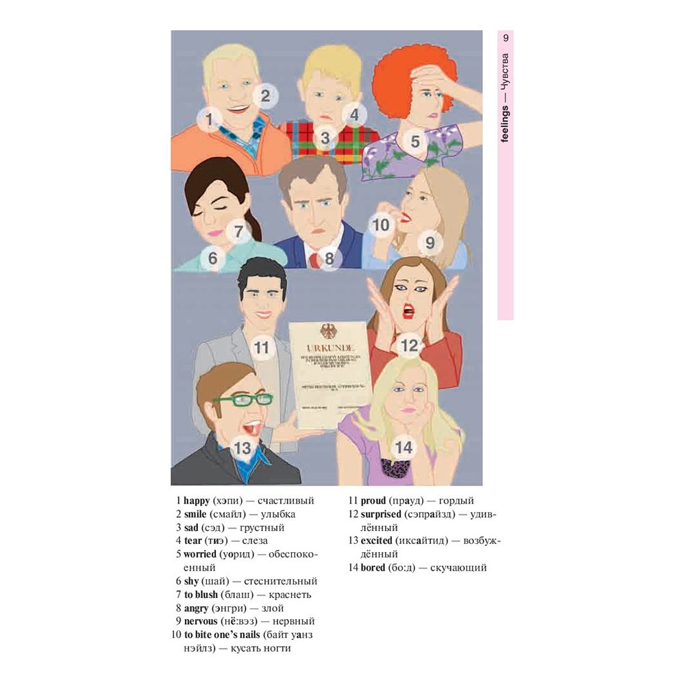 Книга "Английский язык в картинках", пер. М.В. Лешко - 8