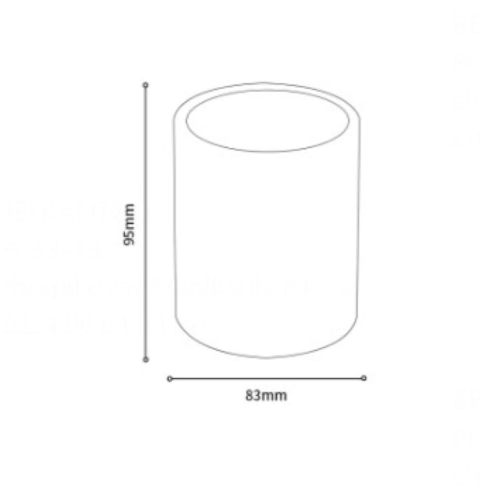 Карандашница Deli "Nusign", пластик, голубой - 4