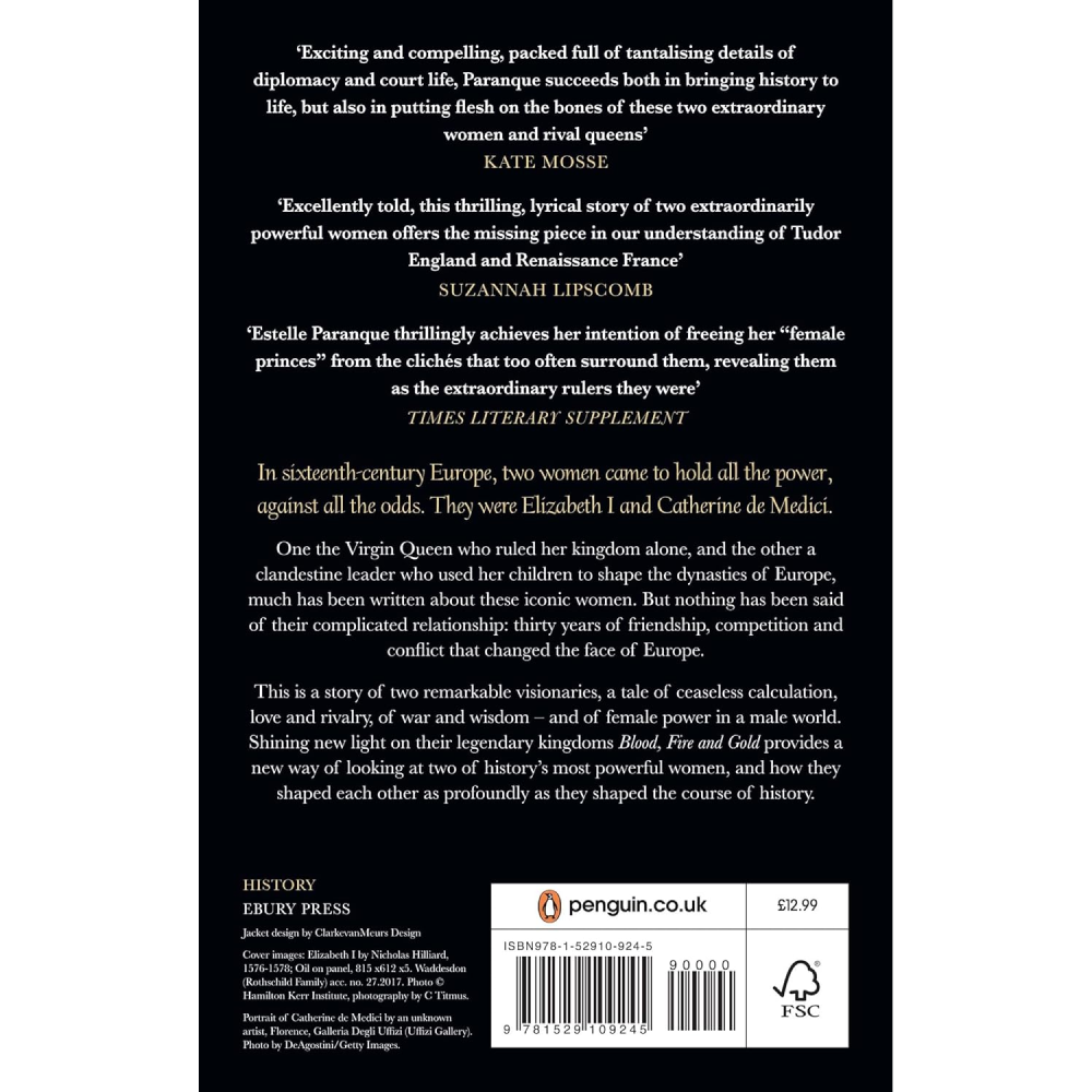 Книга на английском языке "Blood, Fire and Gold", Estelle Paranque