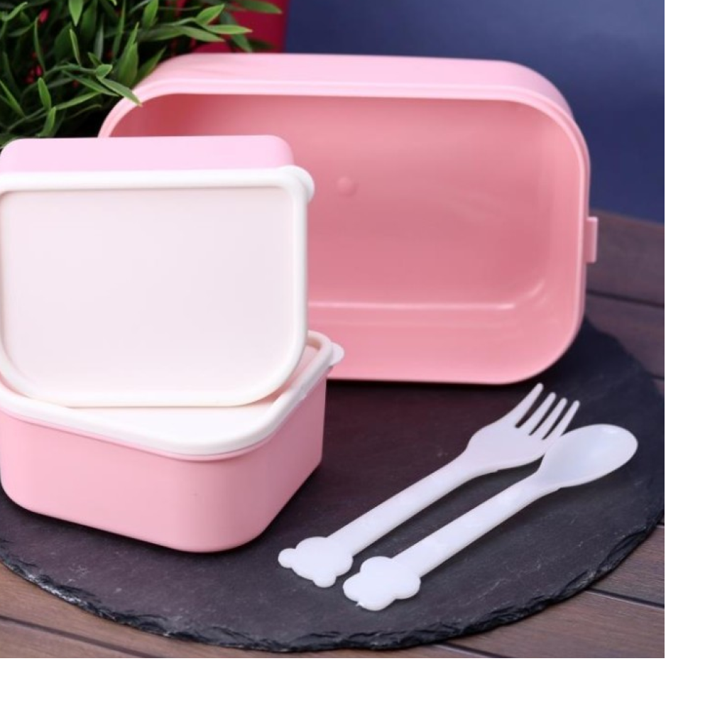 Контейнер д/еды "I love Peach", розовый - 5