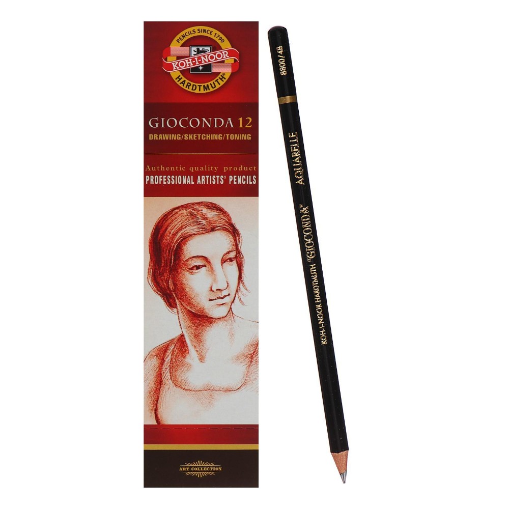 Карандаш акварельный "Koh-i-Noor 8800", 4B 