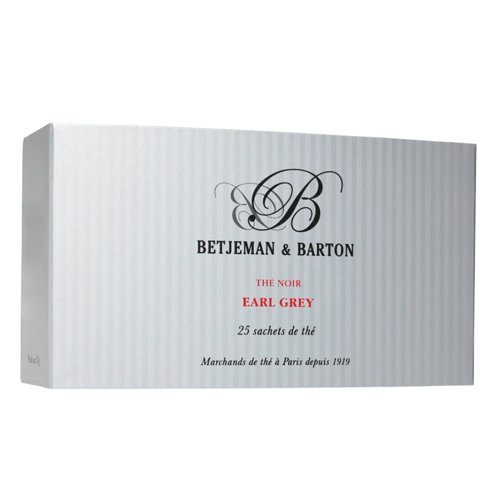 Чай "Betjeman Barton", 25 пакетиков х2 г, черный, Earl Grey
