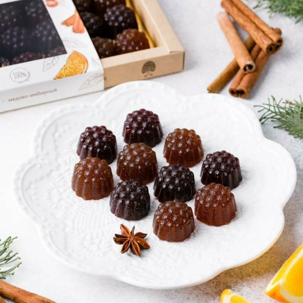 Мармелад "Настроение дарить", 210 гр, ассорти, без сахара - 4