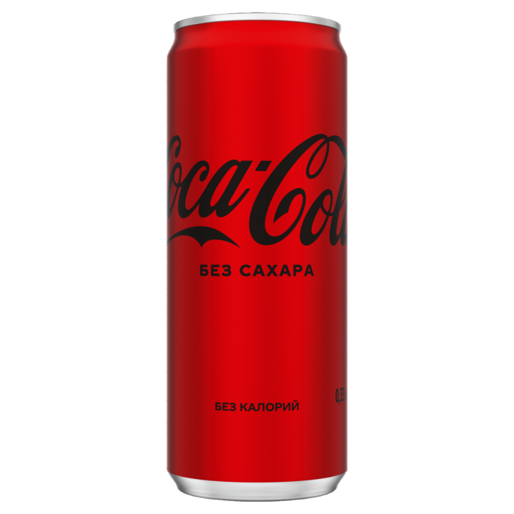Напиток "Coca-Cola Zero", 0.33 л