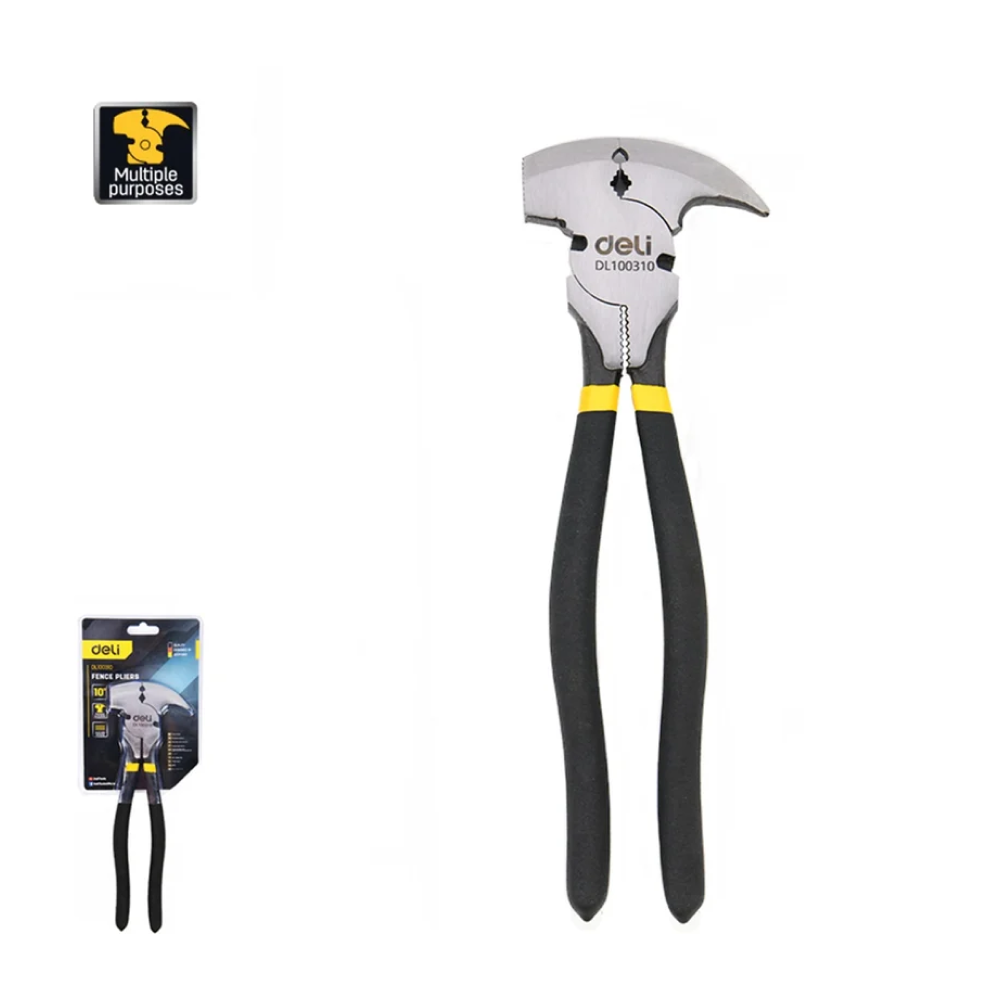 Плоскогубцы Deli YS EDL100310, для проволочных заграждений, 250 мм, 5-в-1 - 2