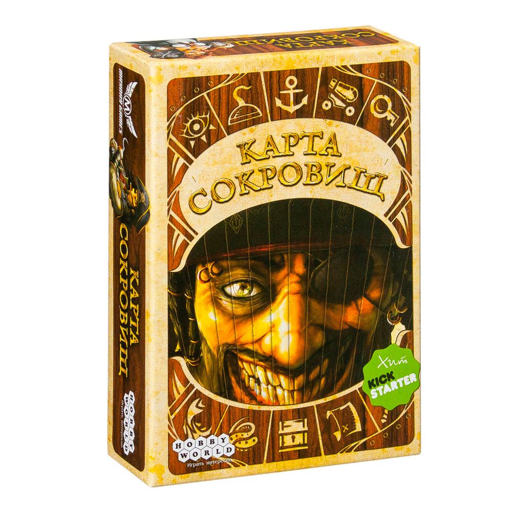 Игра настольная "Карта Сокровищ"