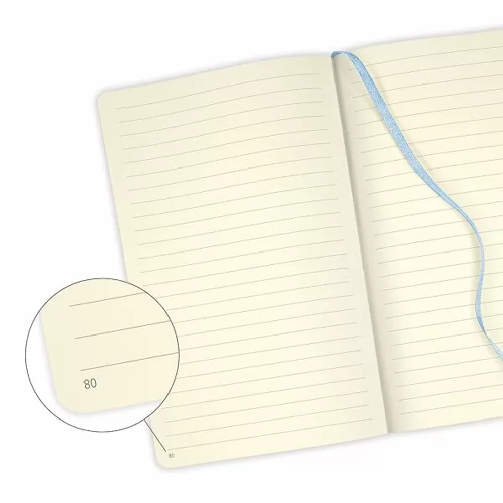 Блокнот Castelli Milano "Eden Panda", A5, 96 листов, линейка, разноцветный