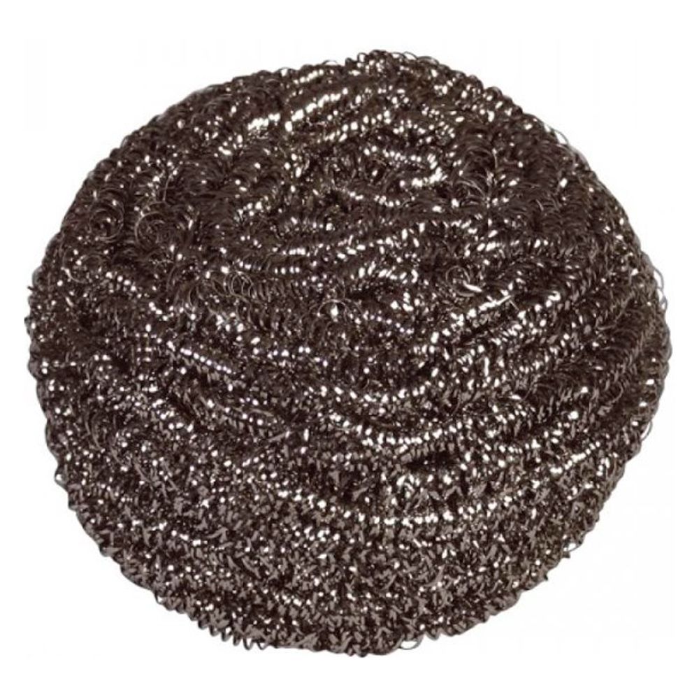 Губка металлическая спиральная "Инокс"