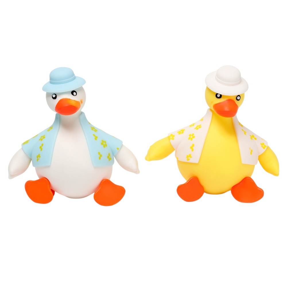 Антистресс "Гусь" с пастой, разноцветный