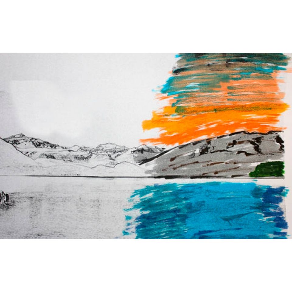 Маркер-кисть "Color Brush" т.-зеленый - 3