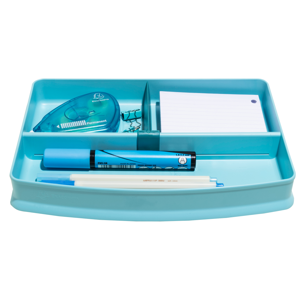 Подставка для канцелярских мелочей “Skandi”, 3 деления, ассорти - 5