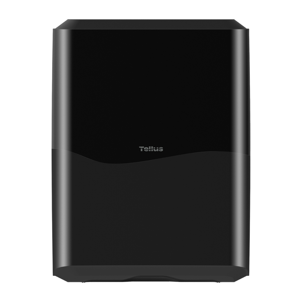 Диспенсер Tellus для полотенец листовых, черный, HT3